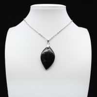 Black tourmaline pendant