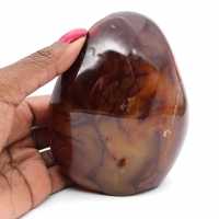 Natural ornamental carnelian