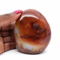 Decorative carnelian