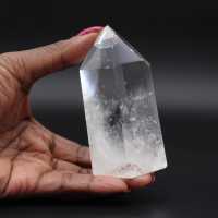 Rock crystal prism