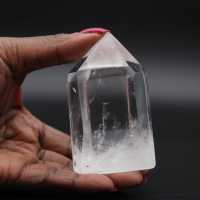 Crystal quartz prism