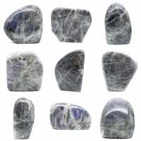 Polished spectrolite free form Polished spectrolite free form