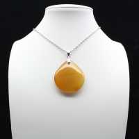 Carnelian drop pendant