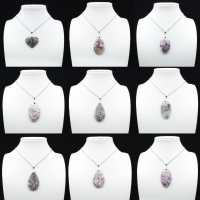 Lepidolite Drop Pendant