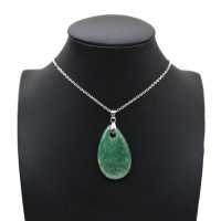 Amazonite Teardrop Pendant