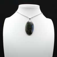 Labradorite Oval Pendant
