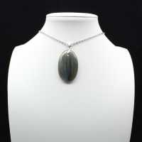Labradorite Oval Pendant