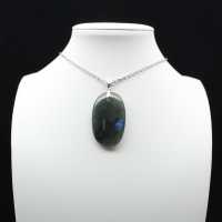 Labradorite Oval Pendant
