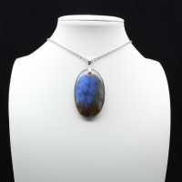 Labradorite Oval Pendant