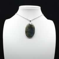 Labradorite Oval Pendant