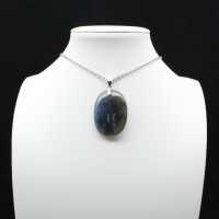 Labradorite Oval Pendant