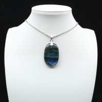 Labradorite Oval Pendant
