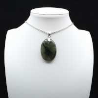 Labradorite Oval Pendant