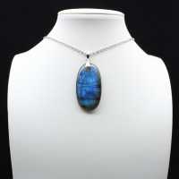 Labradorite Oval Pendant