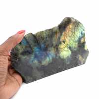 Ornamental Labradorite, One-Sided Polished