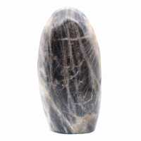 Polished Black Moonstone Rock