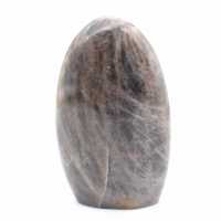 Polished Black Microcline Rock