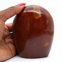 Polished Red Jasper Rock