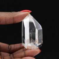 Rock crystal prism