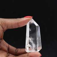 Rock crystal prism
