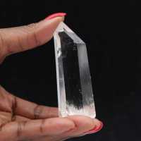 Rock crystal prism