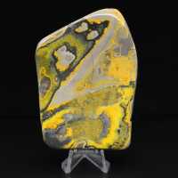 Bumblebee Jasper Ornament, Polished, Vibrant Colors