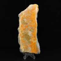 Bumblebee Jasper: Mineral plaque from Indonesia