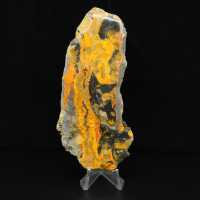 Bumblebee Jasper Slice: Volcanic Aesthetics