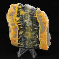 Bumblebee Jasper: square sedimentary plate