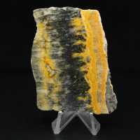 Small polished plaque of Bumblebee Jasper