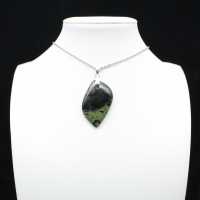 Kambamba Jasper Flame Pendant