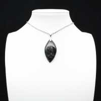 Kambamba Jasper Leaf Pendant
