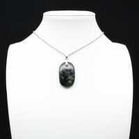 Oval shaped Kambamba Jasper pendant