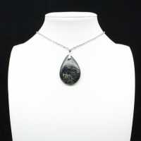 Kambamba Jasper Teardrop Pendant