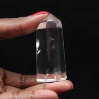 Rock crystal prism