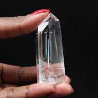 Rock crystal prism