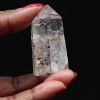 Quartz prism with inclusion
