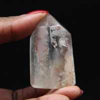 Quartz prism with inclusion