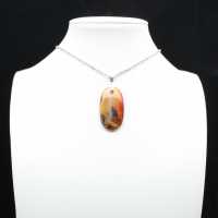 Madagascar carnelian pendant