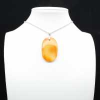 Polished Carnelian Pendant