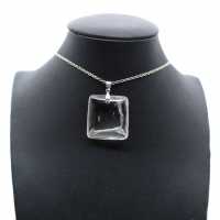 Rock crystal pendant
