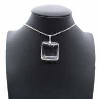 Rock crystal pendant