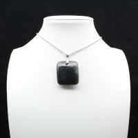 Labradorite square pendant