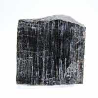 Black tourmaline crystallization