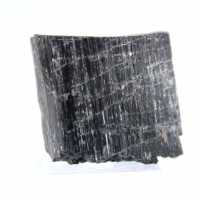 Raw black tourmaline crystal