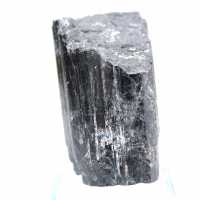 Raw black tourmaline crystal