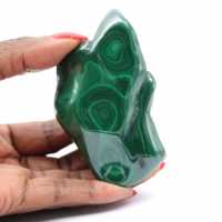 Stone Polished in Malachite