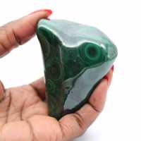 Forme libre in Malachite