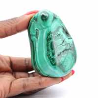 Block naturel of Malachite