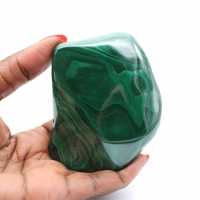 Stone of Malachite Polished